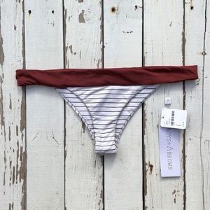 Boys + Arrows Scout Bikini Bottom in Lawless NWT